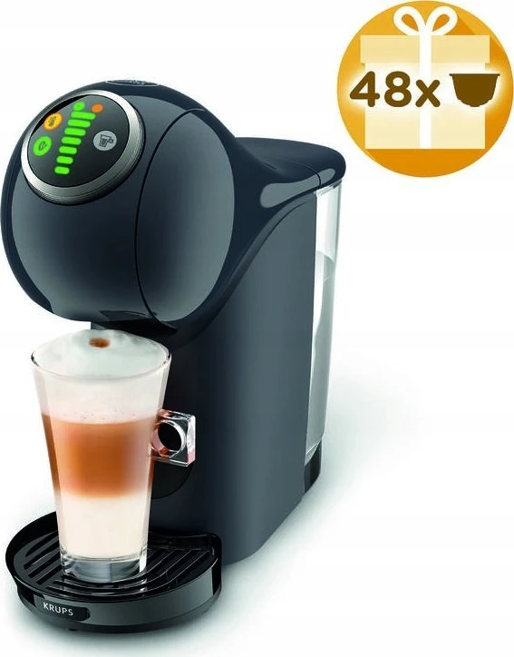 Kavos Aparatas - Krups Genio 2 KP3408 Pusiau Automatinis 0.8 L Juodas