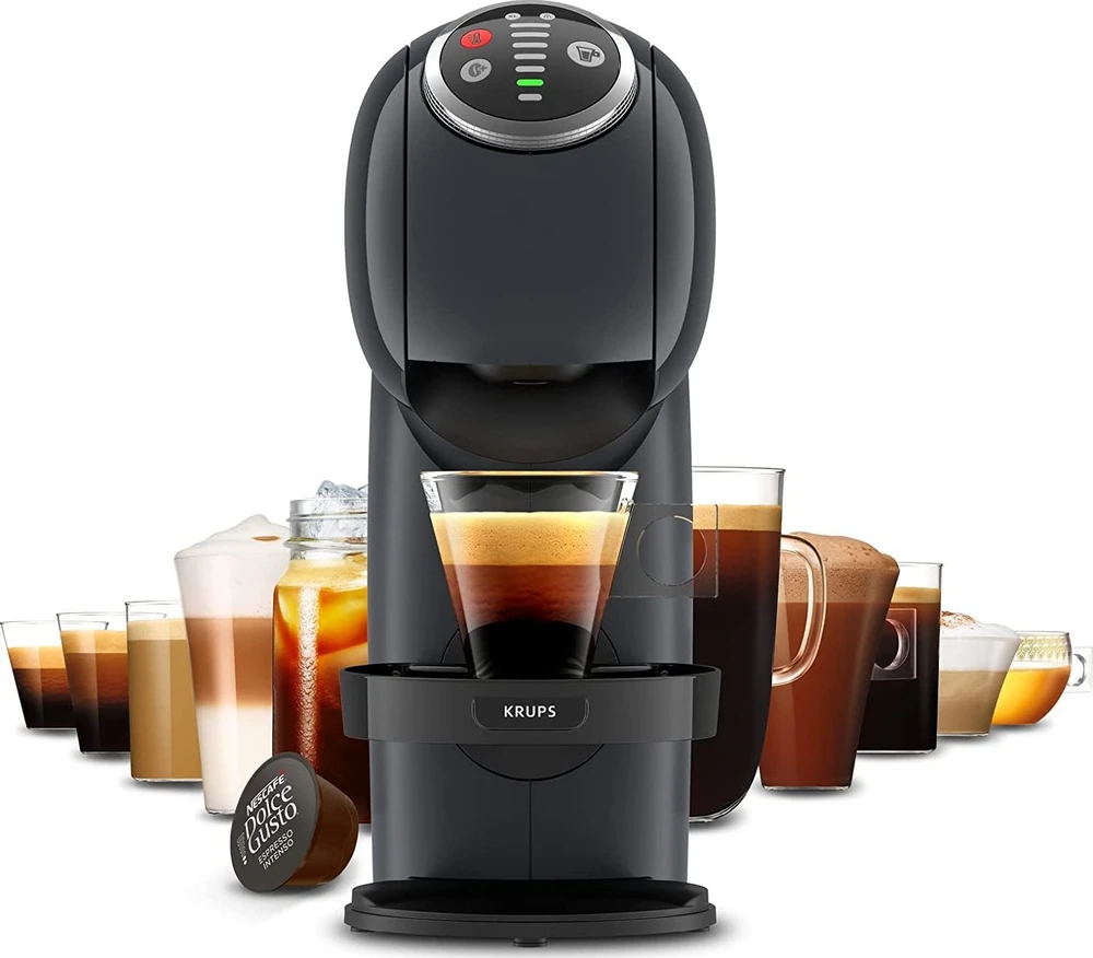 Kavos Aparatas - Krups Genio 2 KP3408 Pusiau Automatinis 0.8 L Juodas