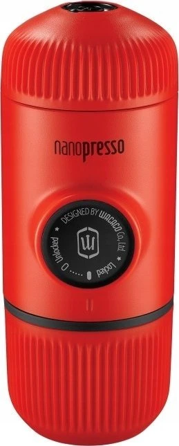 Rankinis maltos kavos aparatas su dėklu Wacaco Nanopresso, Raudonas