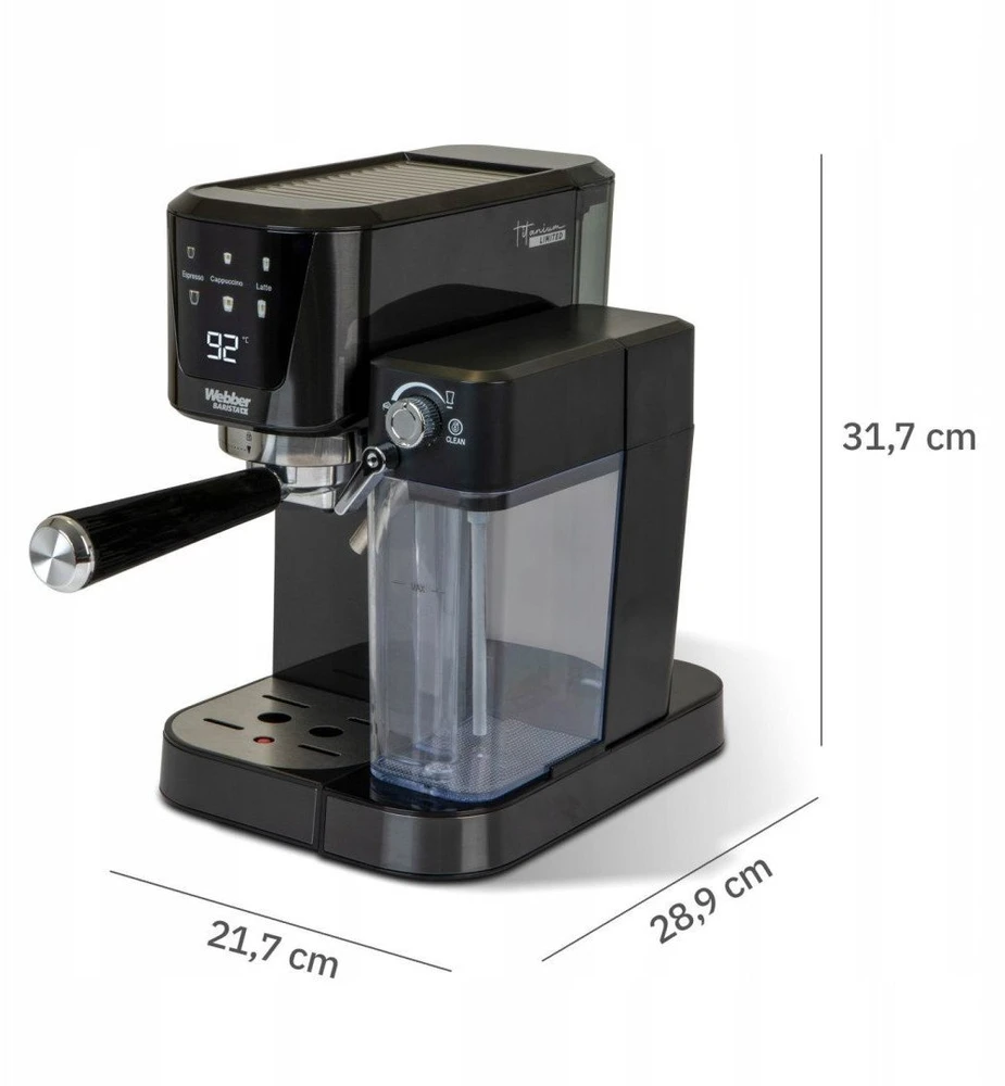 Pusiau automatinis kavos aparatas WEBBER L7