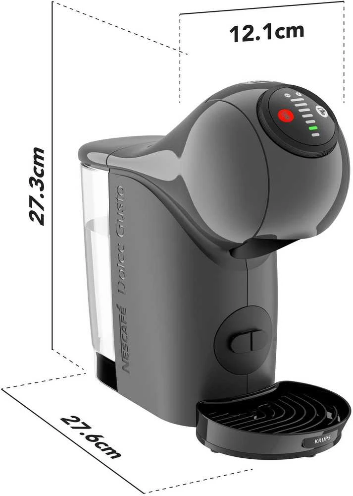 Kavos aparatas KRUPS Dolce Gusto Genio S Basic pilka