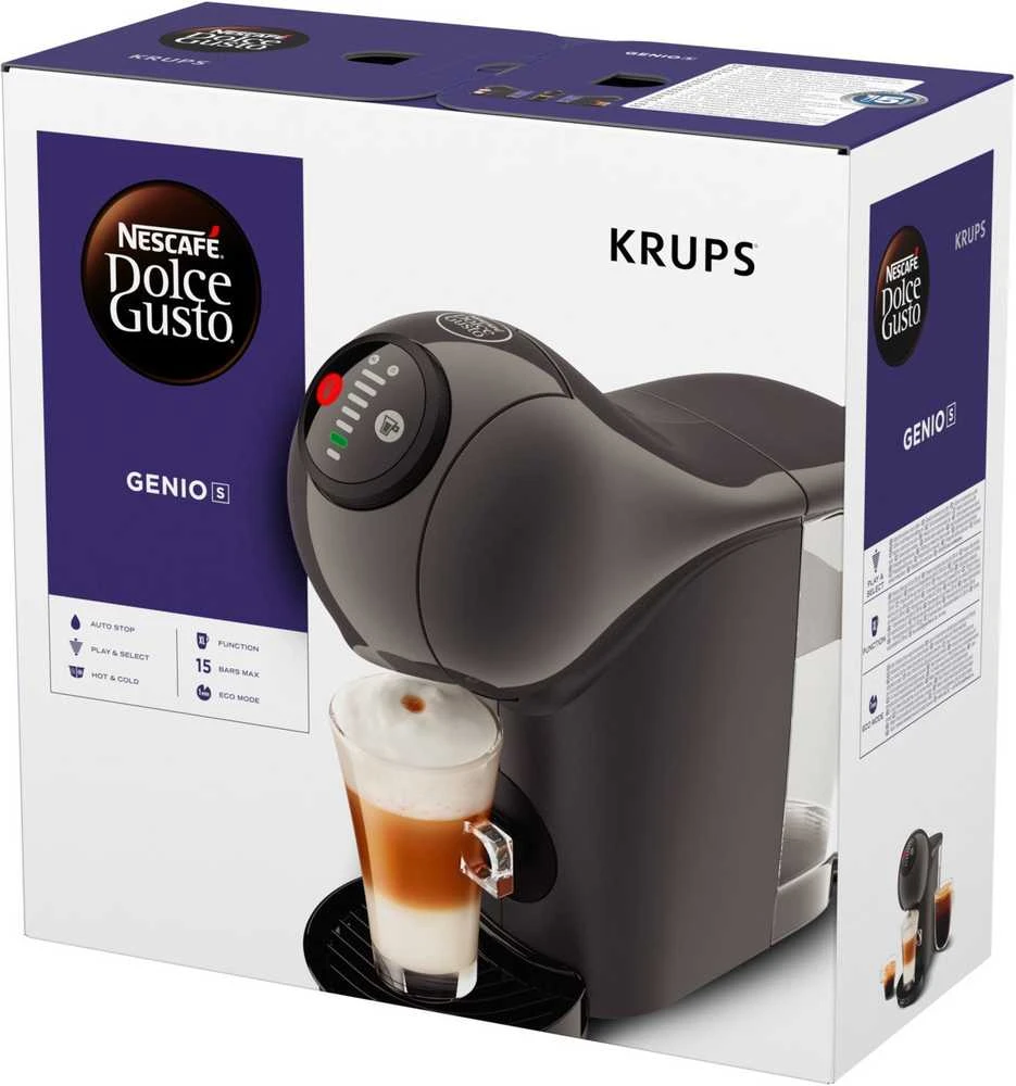 Kavos aparatas KRUPS Dolce Gusto Genio S Basic pilka
