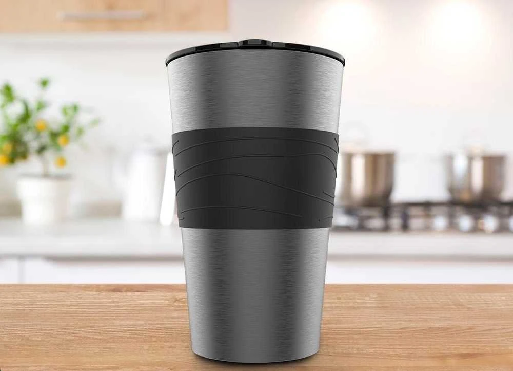 Cecotec Coffee 66 Drop&Go lašinis kavos aparatas su termopuodeliu, 420 ml, 700 W