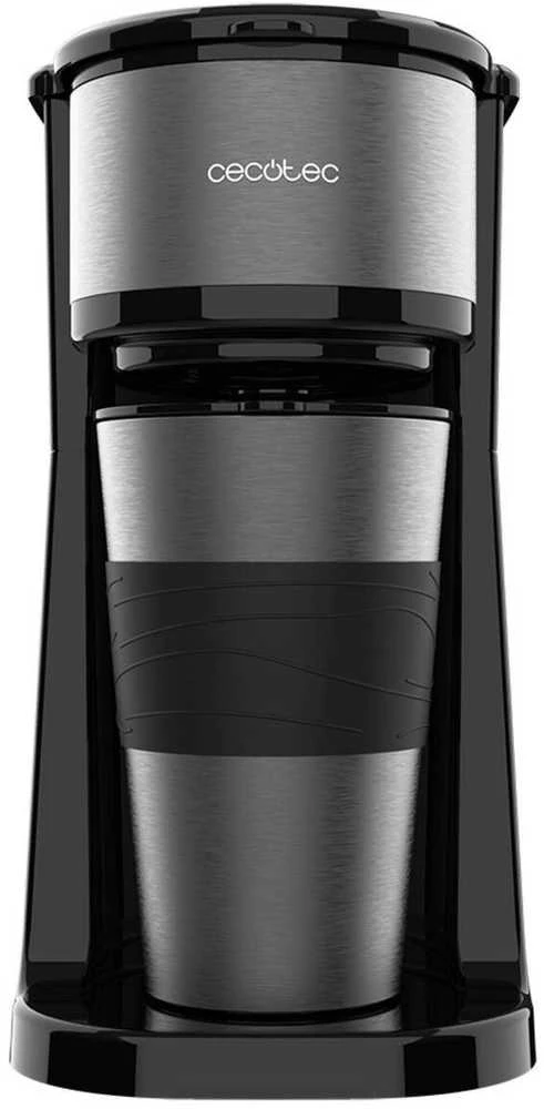 Cecotec Coffee 66 Drop&Go lašinis kavos aparatas su termopuodeliu, 420 ml, 700 W
