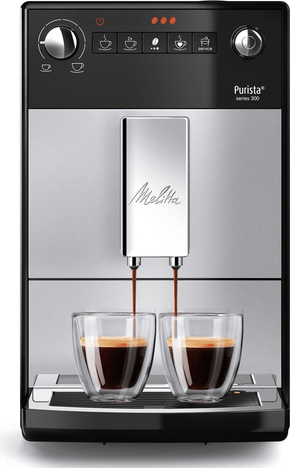 Kavos aparatas Melitta F230-101, Sidabro spalvos