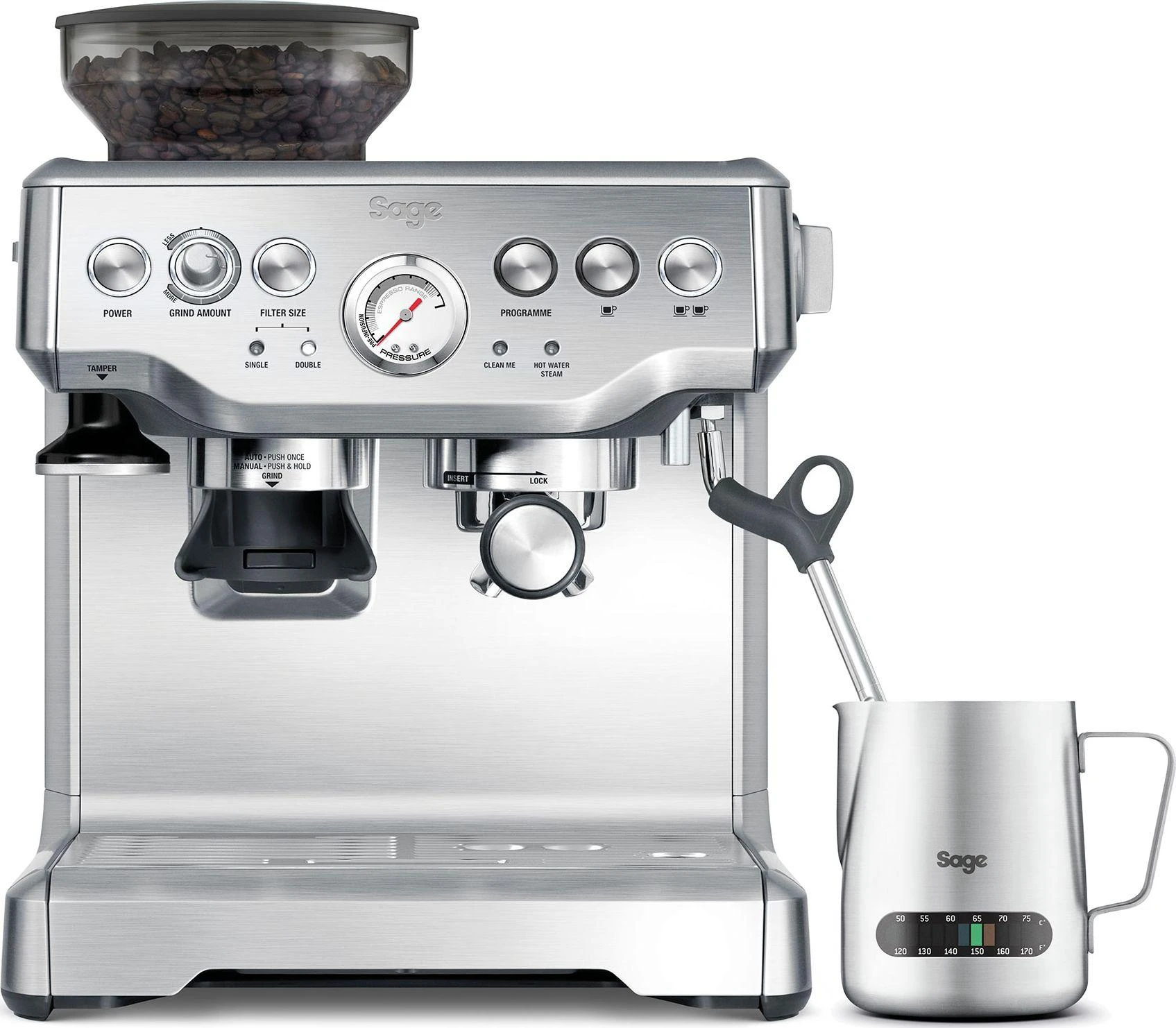 Kavos virimo aparatas SAGE SES875 the Barista Express