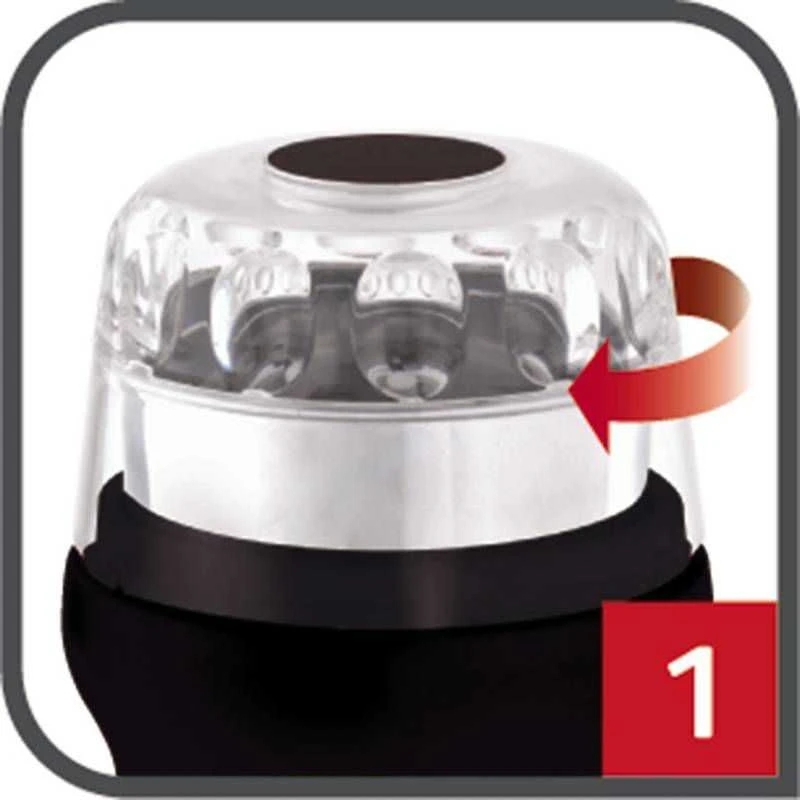 Tefal GT1108 kavamalė Kavamalė su smulkinimo peiliukais Juoda 180 W