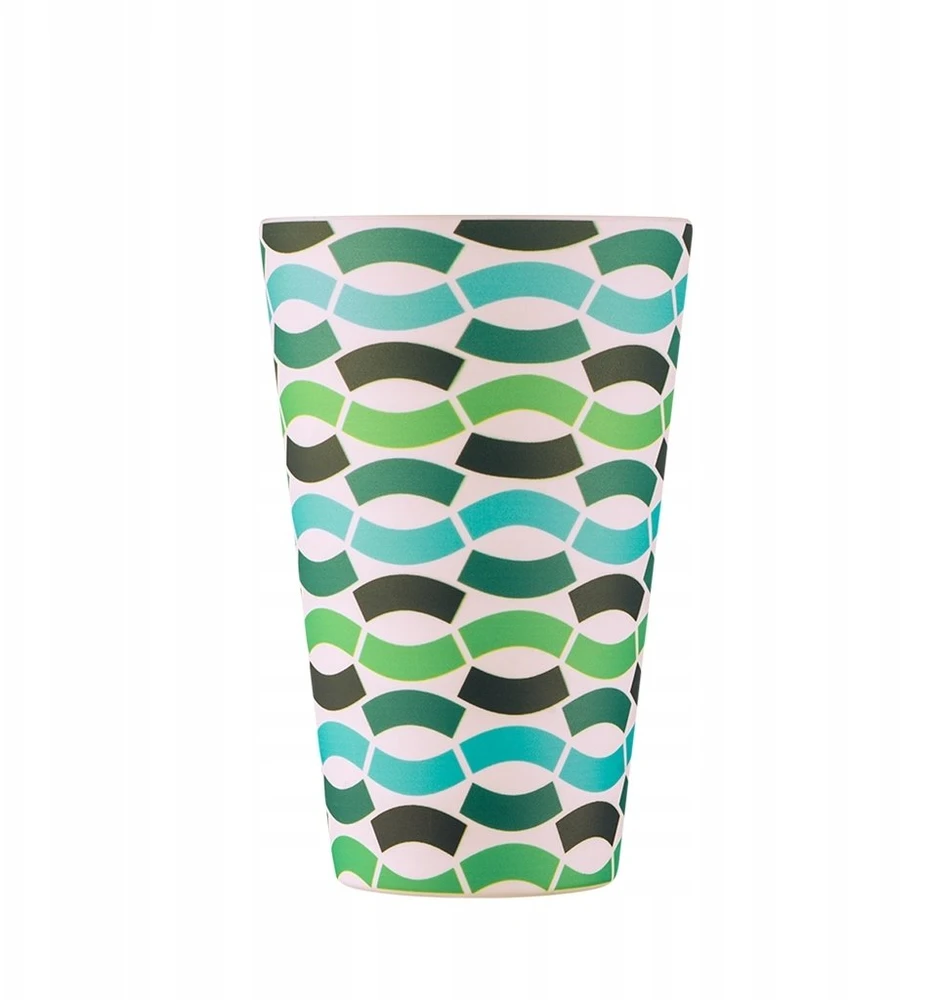Kavos puodelis išsinešimui Ecoffee Cup* Raštas 400ml - Balentina Blocks