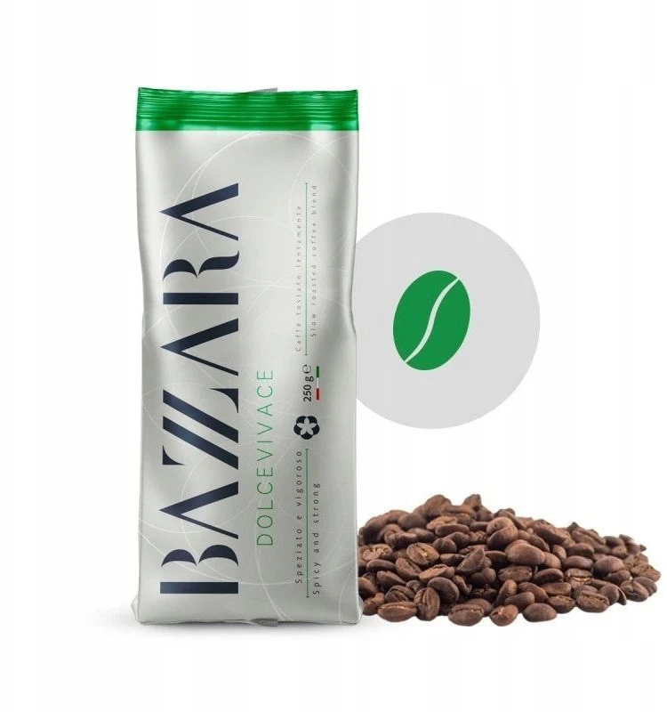 Nezatříděno Kavos pupelės Bazzara Kavos pupelės Dolcevivace 250g