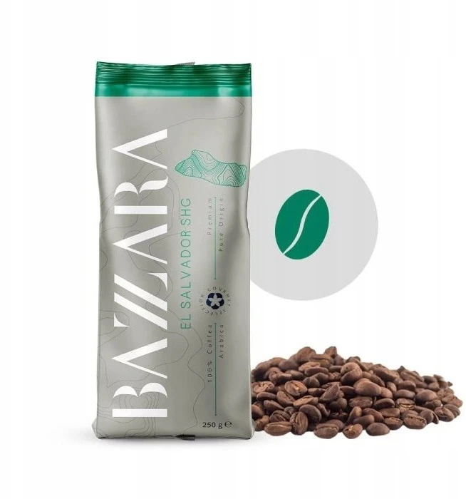 Kavos pupelės Bazzara Kavos pupelės ESPRESSO SALVADOR PACAMARA 250g