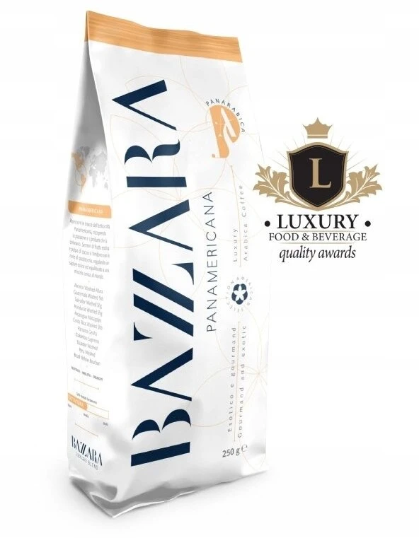 Kavos pupelės Bazzara Prabangus mišinys Panamericana 250g