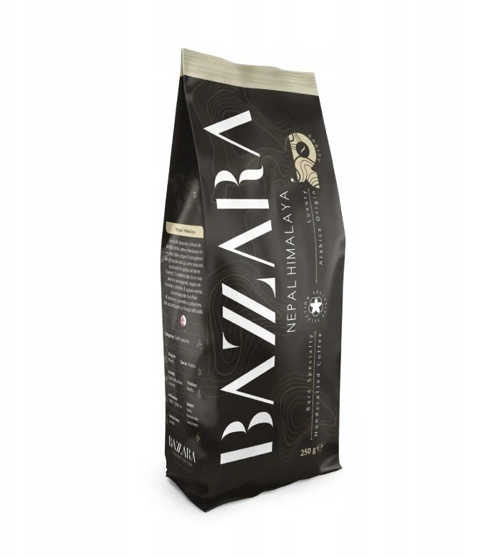 Kavos pupelės Bazzara Rarity Luxury Origin Nepal Himalaya 250g