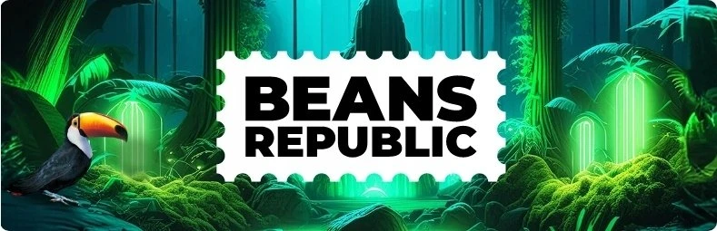 Kavos pupelės Beans Republic Braziliškos kavos pupelės 1kg