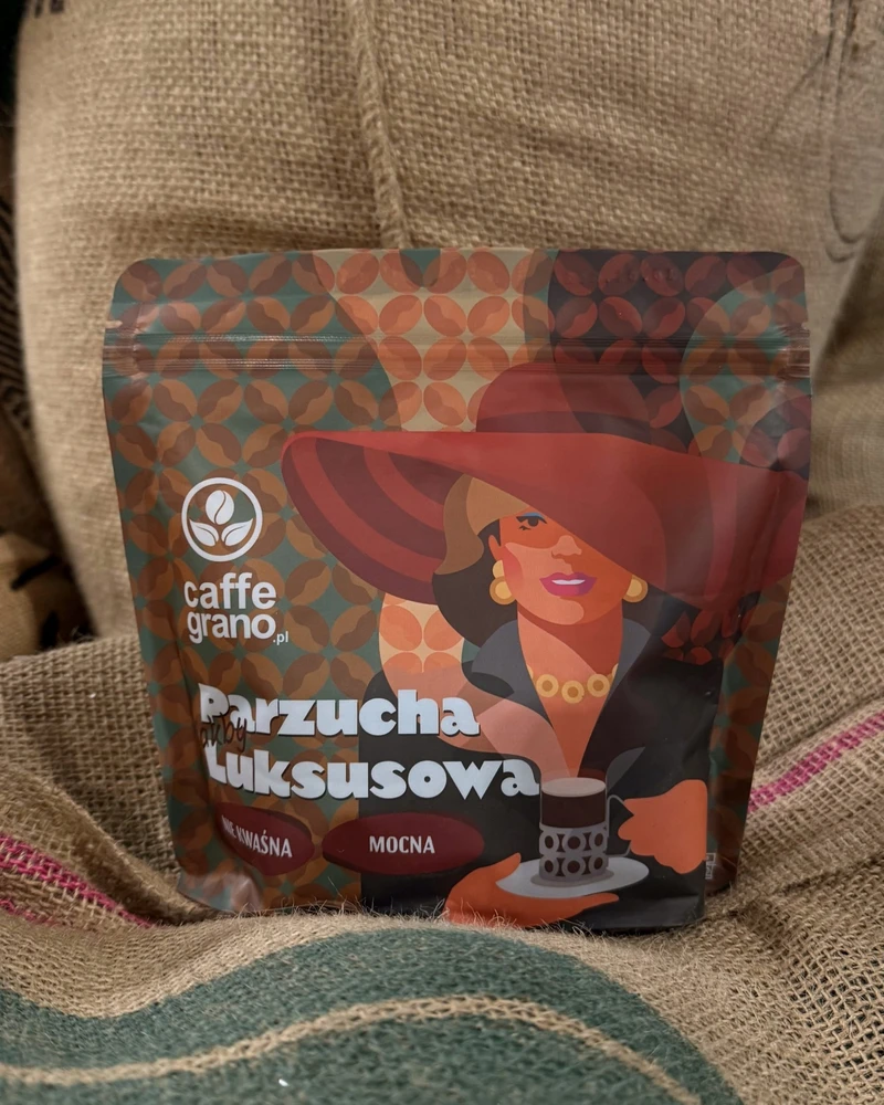 Kavos pupelės Caffe Grano Kavos pupelės Parzucha Luksusowa Espresso 250g