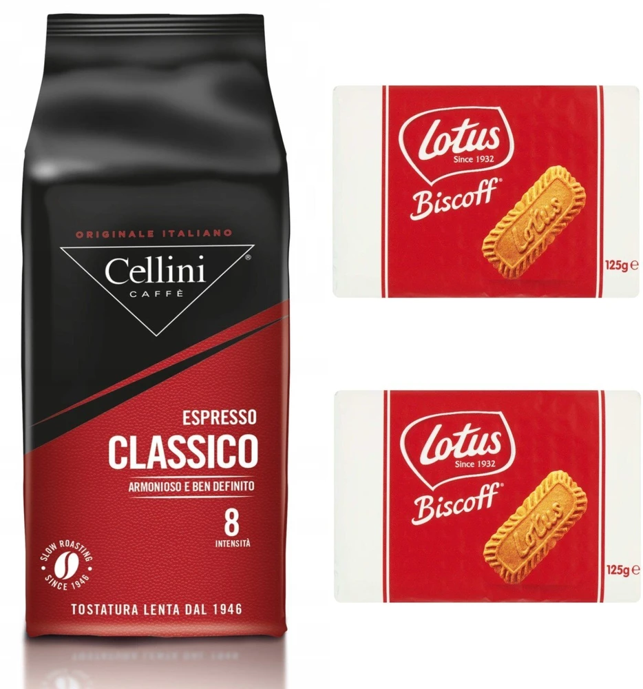 Kavos pupelės Cellini Classico kavos pupelės 1kg