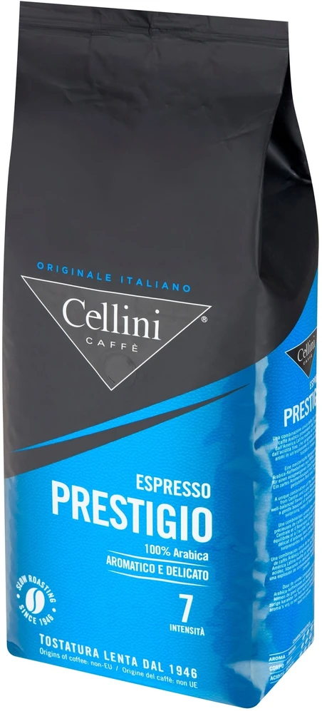 Kavos pupelės Cellini Prestigio kavos pupelės 1kg