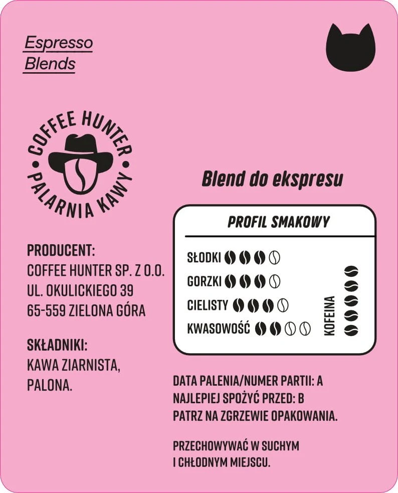 Kavos pupelės Coffee Hunter Polo Kotka 1kg