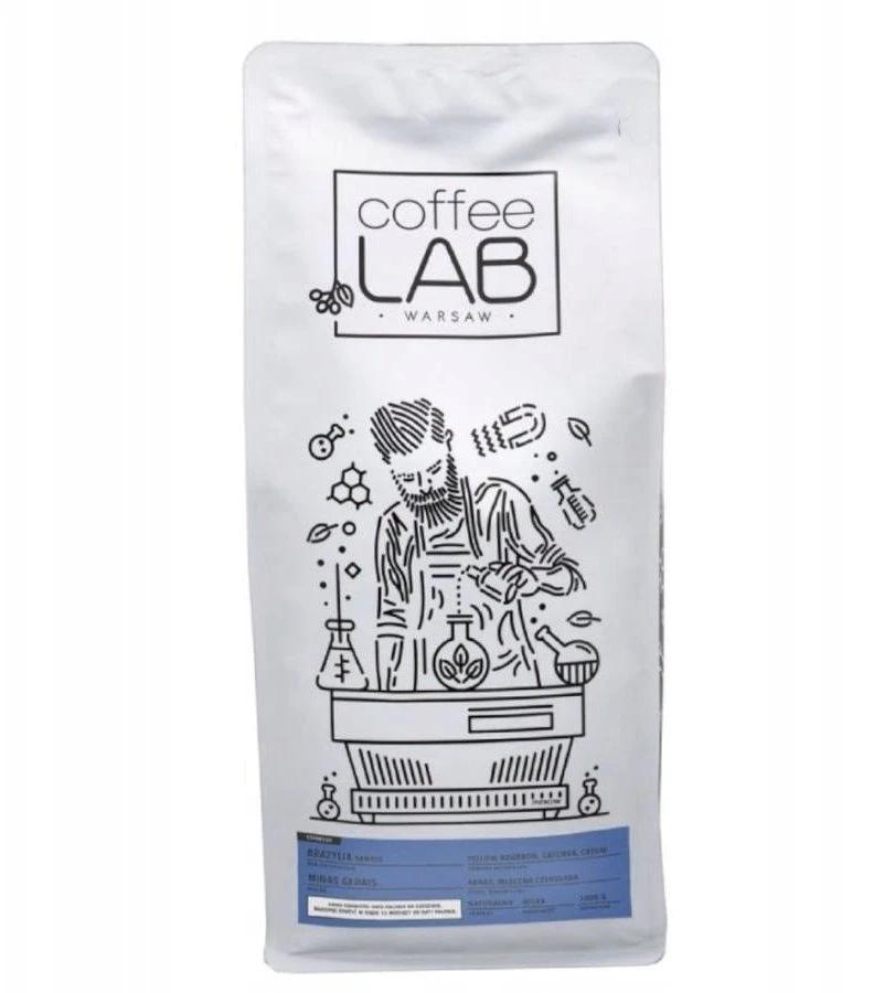 Kavos pupelės Coffeelab Brazil Santos kavos pupelės 1kg