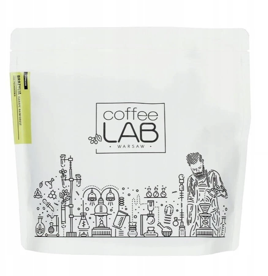 Kavos pupelės Coffeelab Kavos pupelės Brazilija Igarape Rainforest 250g