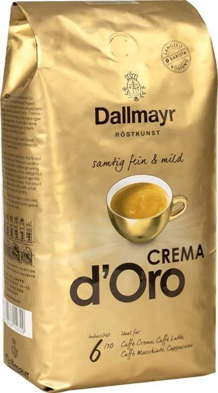 Kavos pupelės Dallmayr Crema D'Oro 1kg