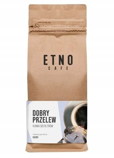 Kavos pupelės Etno Cafe Dobry Przelew kavos pupelės 250g