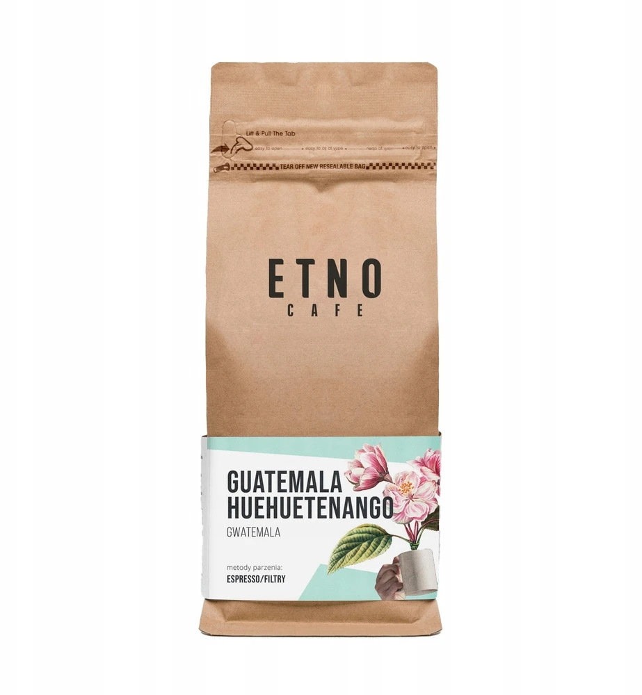 Nezatříděno Kavos pupelės Etno Cafe Gvatemalos Huehuetenango kavos pupelės 250 g