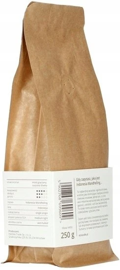 Kavos pupelės Etno Cafe Kavos pupelės Indonezija Mandheling 250g