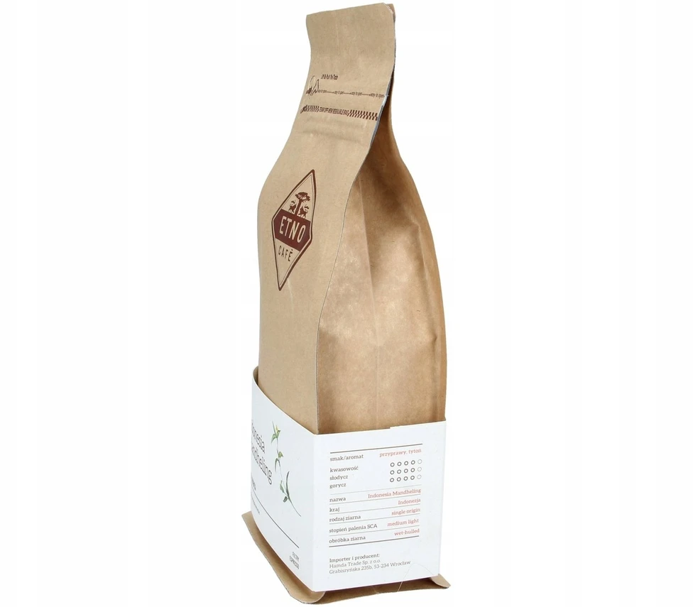 Kavos pupelės Etno Cafe Kavos pupelės Indonezija Mandheling 250g