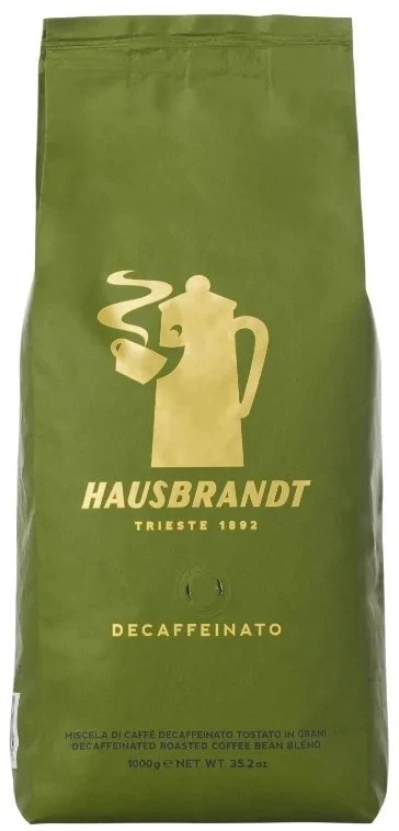 Kavos pupelės Hausbrandt Kofeino neturinčios kavos pupelės 1kg