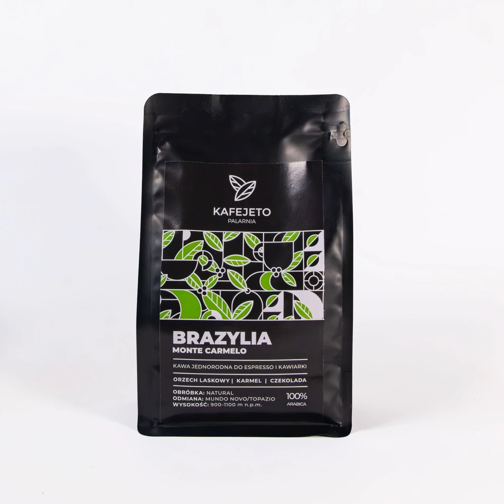 Kavos pupelės Kafejeto Kavos pupelės Brazilija Monte Carmelo ESPRESSO 250g