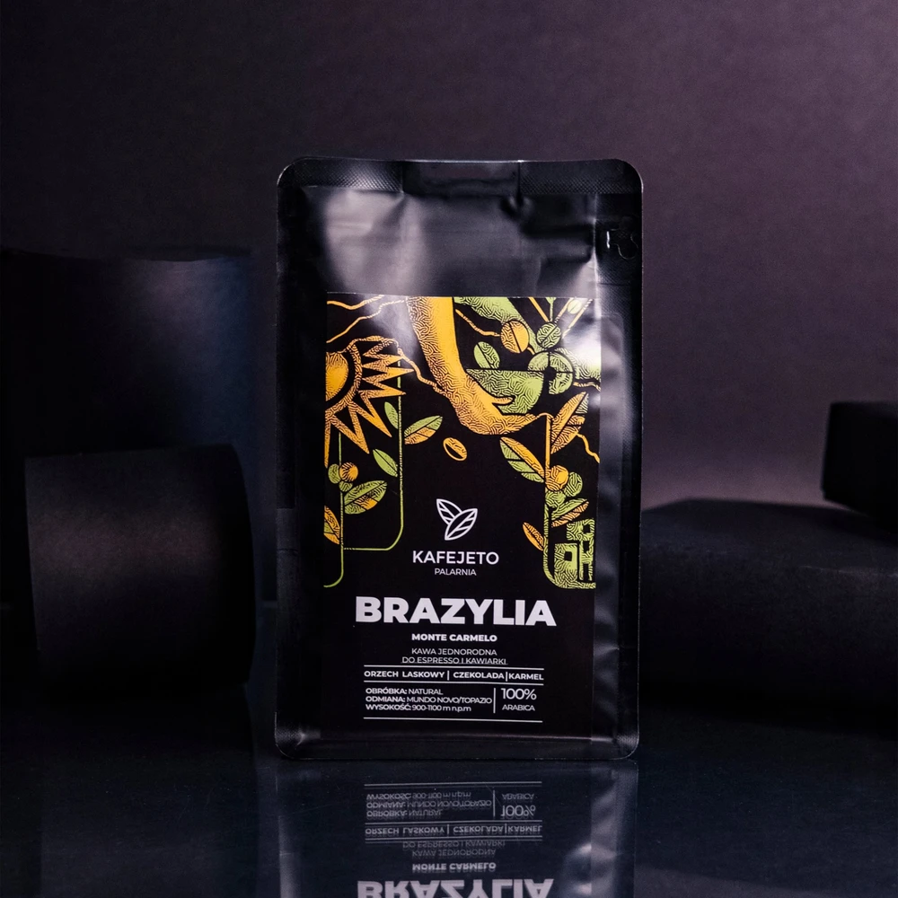 Kavos pupelės Kafejeto Kavos pupelės Brazilija Monte Carmelo ESPRESSO 250g