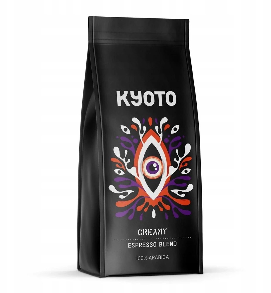 Kavos pupelės Kyoto Kreminės kavos pupelės 250g
