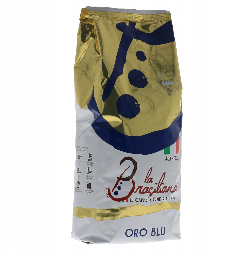Kavos pupelės La Brasiliana Kavos pupelės La Brasiliana Oro Blu Isabella 1kg