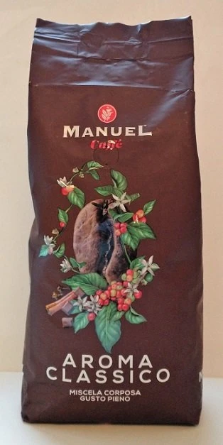 Kavos pupelės Manuel Aroma Classico kavos pupelės 1kg
