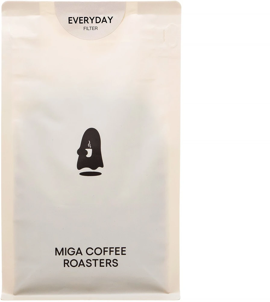 Kavos pupelės Miga Coffee Kasdieninės gėlės Filtruotos kavos pupelės 200g