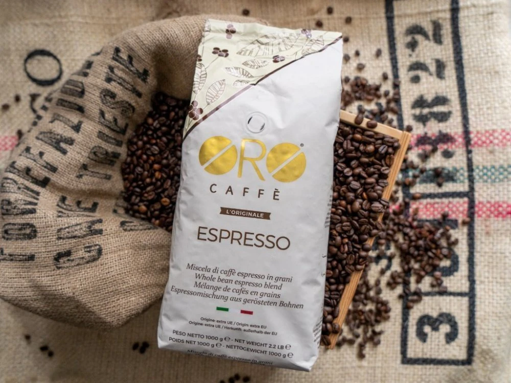Kavos pupelės Oro Caffe Kavos pupelių mišinys Espresso Bar 1kg