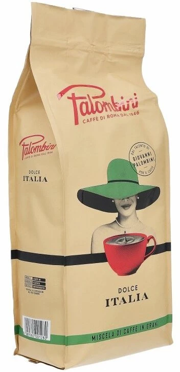 Kavos pupelės Palombini Caffe Dolce Italia kavos pupelės 1kg