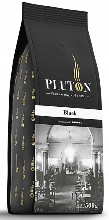 Kavos pupelės Pluton Juodos kavos pupelės 500g