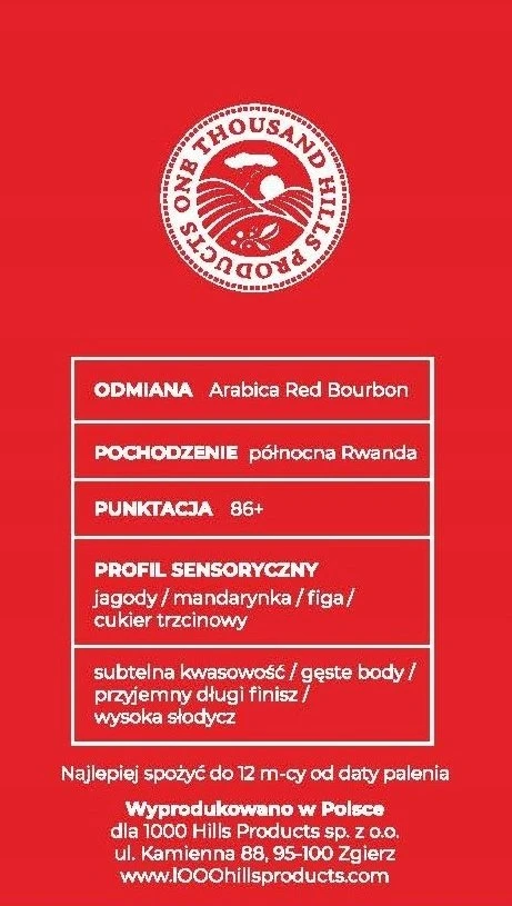 Kavos pupelės Muhabura Kavos pupelės RWANDA MUHABURA NATURAL ESPRESSO 1kg