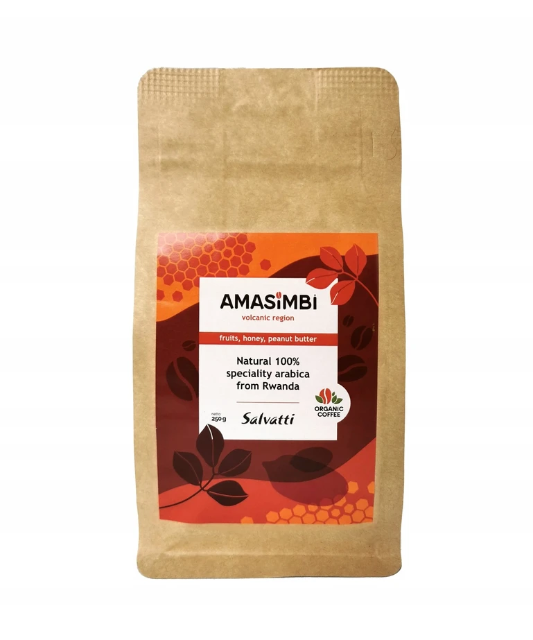 Kavos pupelės Salvatti Amasimbi kavos pupelės 250g