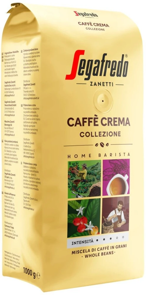 Kavos pupelės Segafredo Caffe Crema Collection 1kg