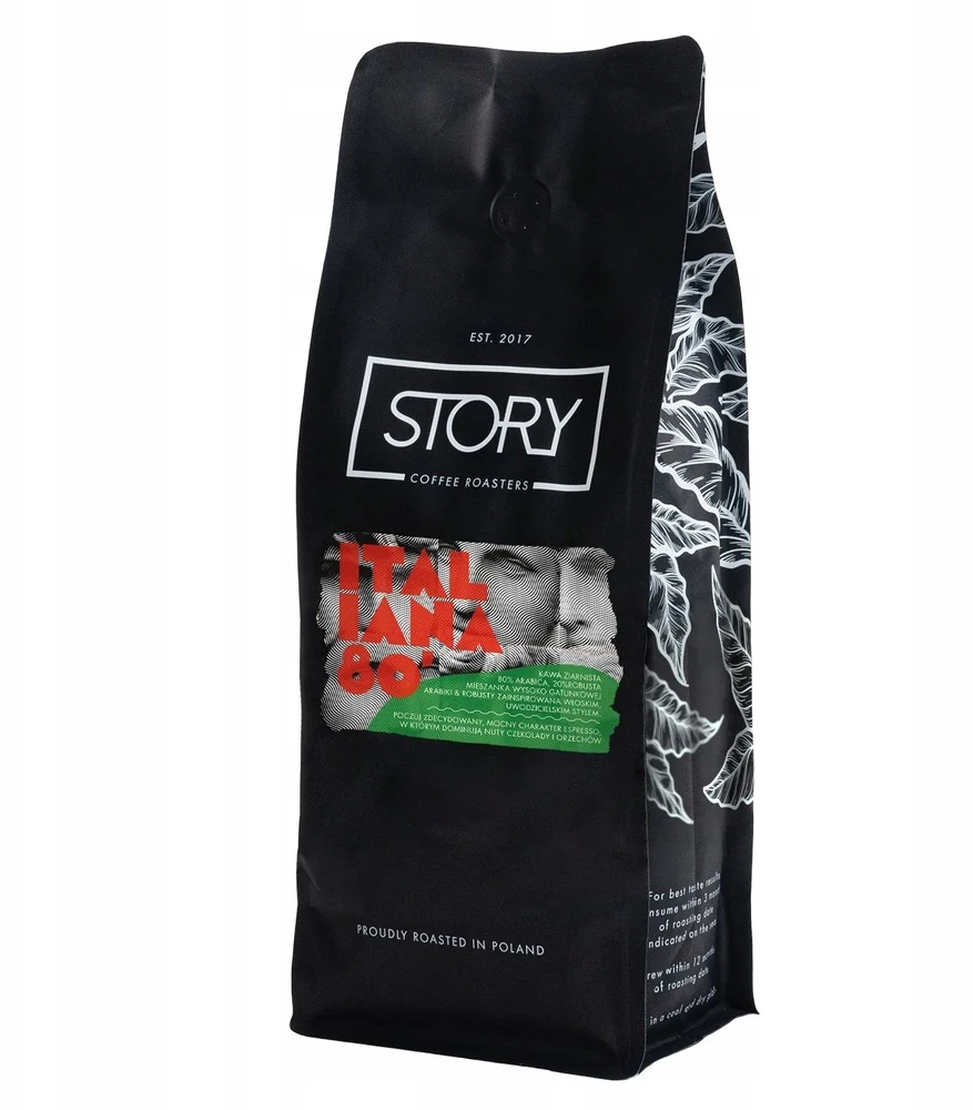 Kavos pupelės Story Coffee Roasters Kavos pupelės Story Italiana 80' ESPRESSO 1kg