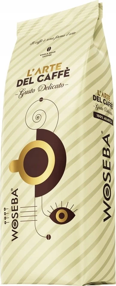 Kavos pupelės Woseba Kavos menas, subtilus skonis, pupelės, 500g