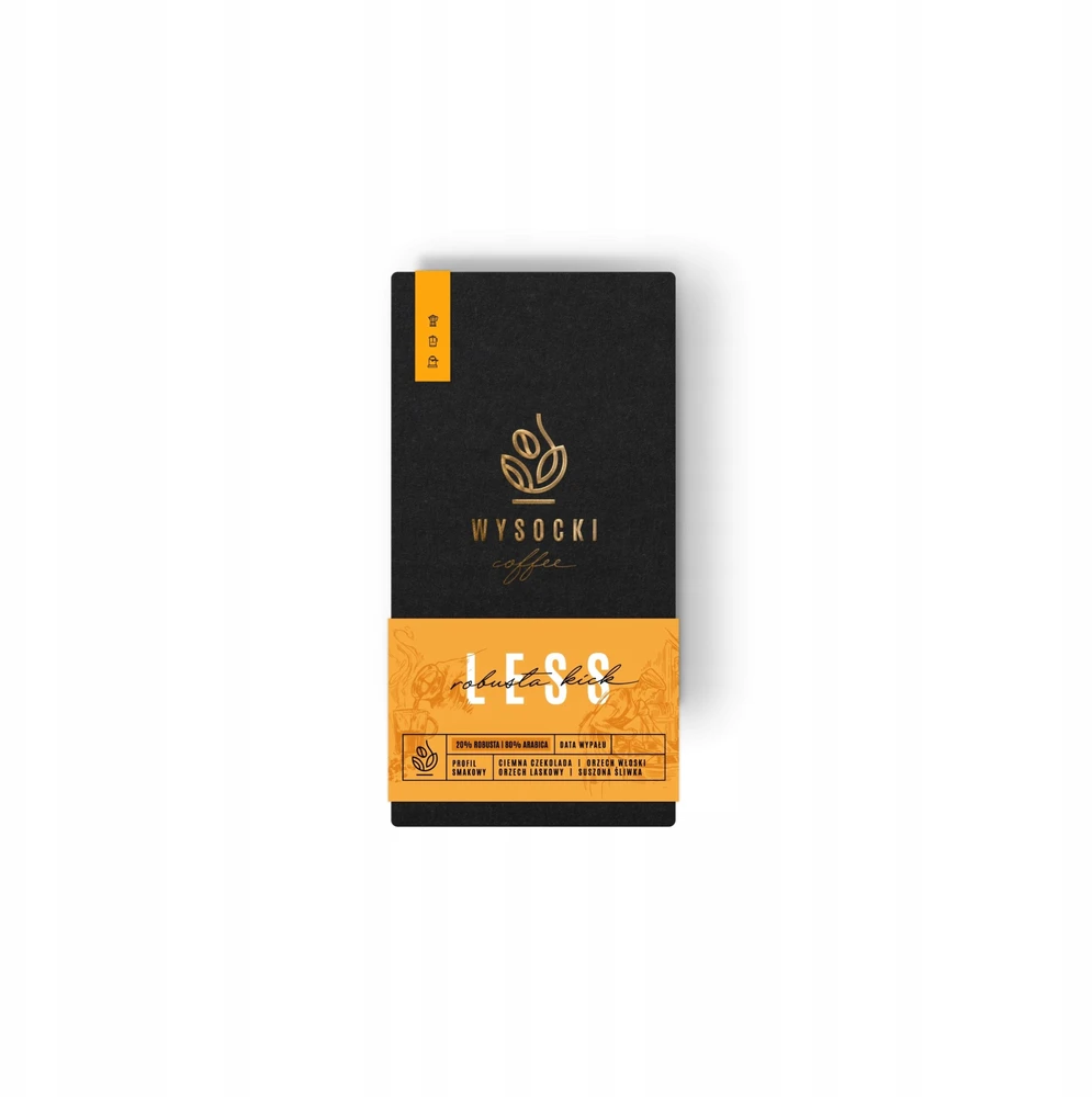 Kavos pupelės Wysocki Coffee Kavos pupelės „Less Robusta Kick“ 250 g