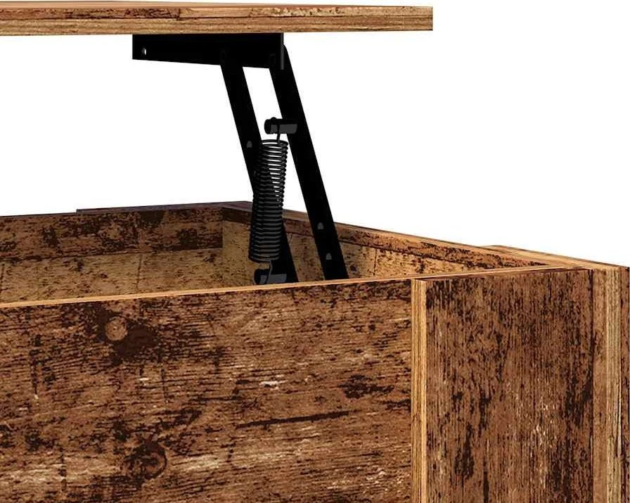 kavos staliukas Old Wood 101x49x52 cm Engineered Wood