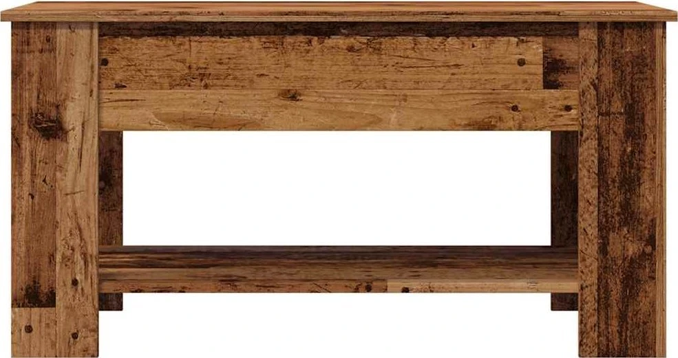 kavos staliukas Old Wood 101x49x52 cm Engineered Wood