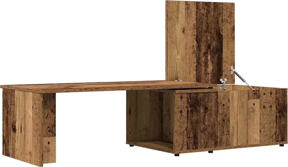 Kavos staliukas Old Wood 150x50x35 cm Inžinierinė mediena