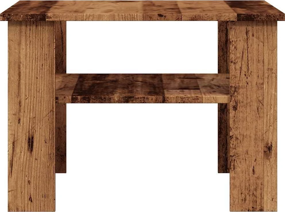 kavos staliukas Old Wood 60x60x42 cm Engineered Wood