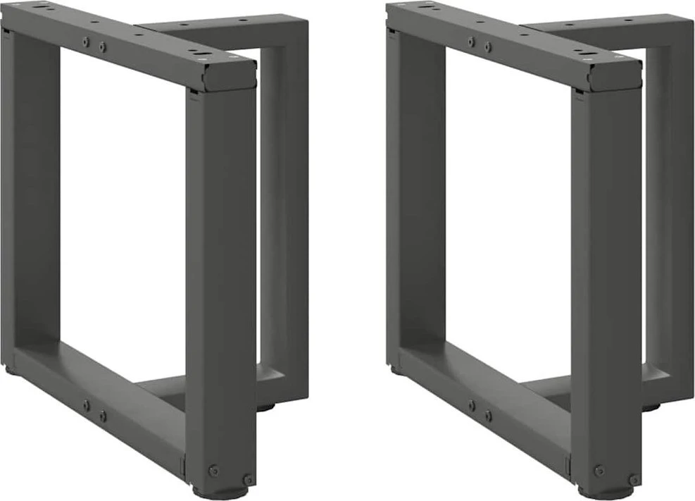 Kavos staliuko kojelės, T formos, 2 vnt., 50x25x(42-43)cm