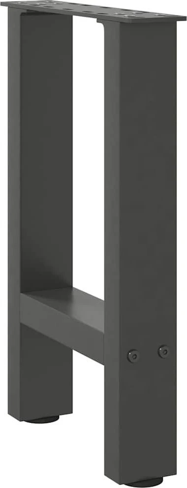 Kavos staliuko kojelės, antracito, 2 vnt., 28x(42-43)cm